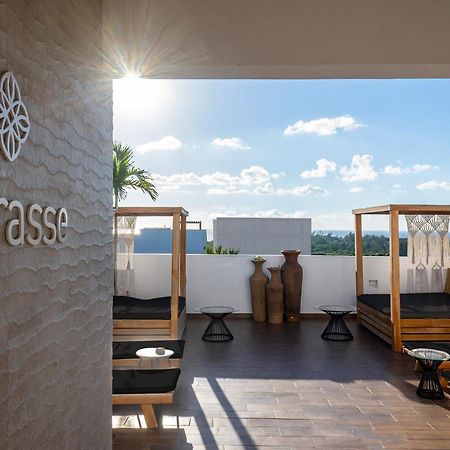 Terrasse Hotel Playa Del Carmen Exterior foto