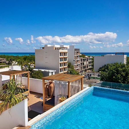 Terrasse Hotel Playa Del Carmen Exterior foto